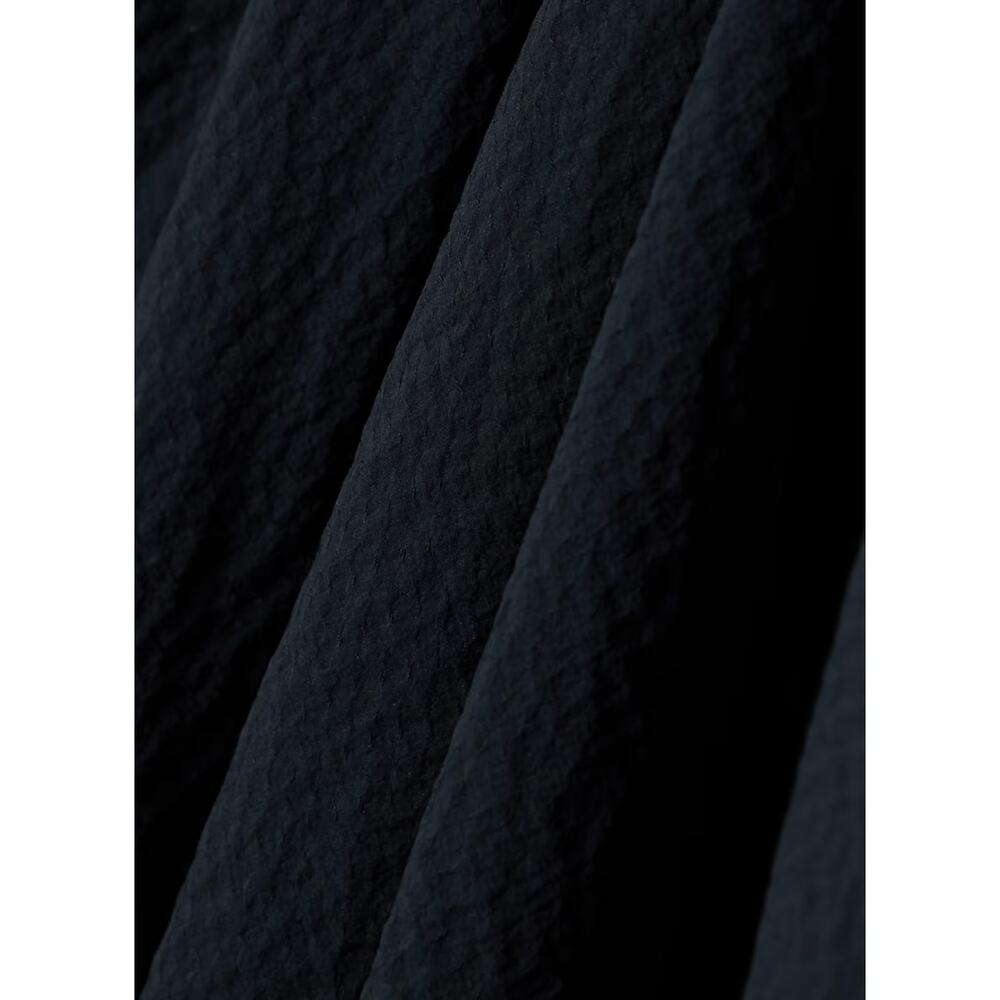 DEVEAUX Madelyn Cutout Cotton-seersucker Midi Dress - Picture 14 of 14